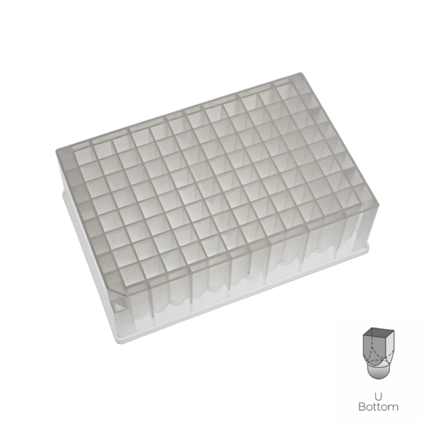 Deep Well Plates, 96-Well, 2.0mL, Square Well, U-bottom