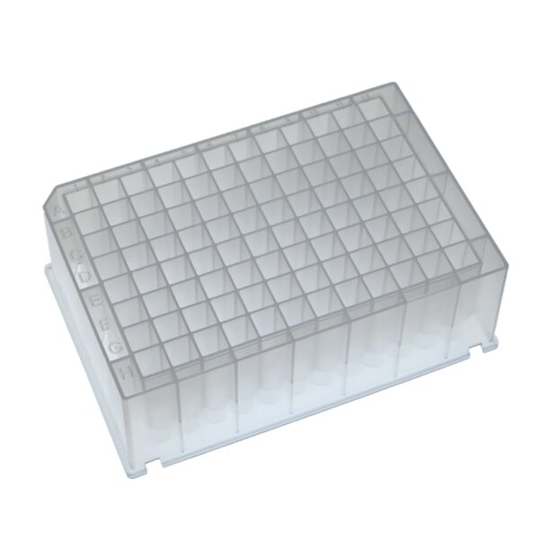 Deep Well Plates, 96-Well, 2.2mL, Square Well, Conical-bottom - Image 2