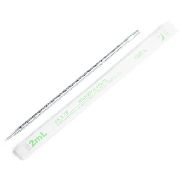 Serological Pipette 2mL -  Green - Image 3