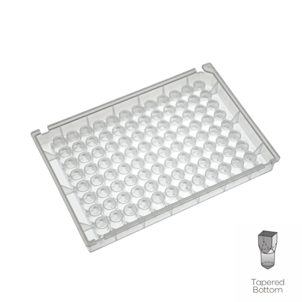 Deep Well Plates, 96-Well, 0.5mL, Square Well, Conical-bottom - Image 2