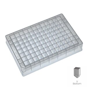 Deep Well Plates, 96-Well, 1.6mL, Square Well, V Bottom