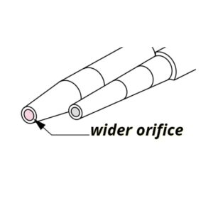 Wide Bore Tips
