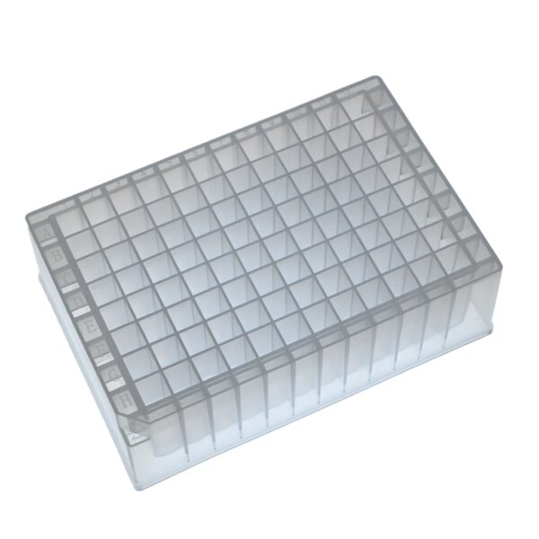 Deep Well Plates, 96-Well, 2.2mL, Square Well, V-bottom - Image 2